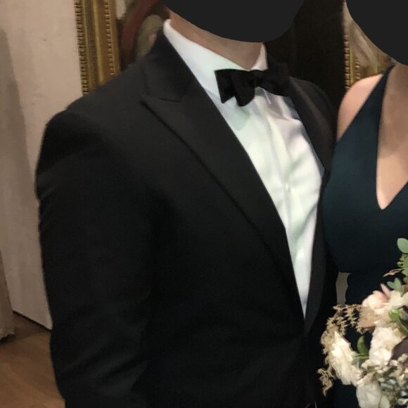 JCrew Factory Thompson Tuxedo jacket & pants black - Picture 12 of 14